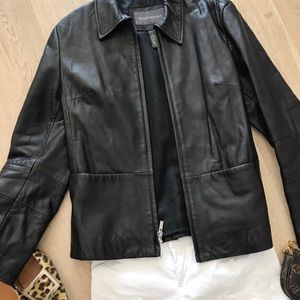 100% Genuine Leather Banana Republic Jacket